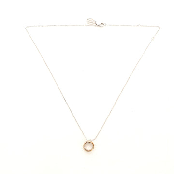 Cartier Baby Trinity Pendant Necklace 18K Tricolor Gold