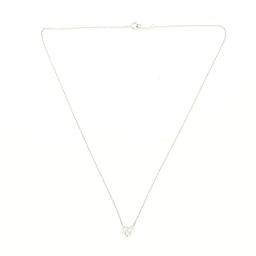 Tiffany & Co. Heart Pendant Necklace Platinum with Diamonds