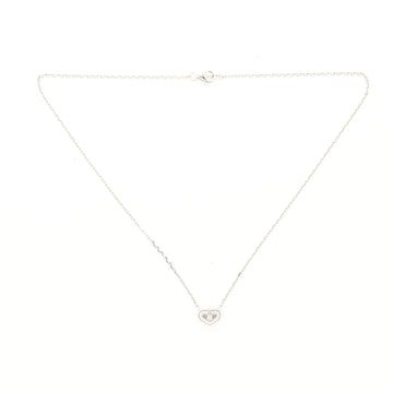 Cartier C Heart de Cartier Pendant Necklace 18K White Gold with Diamonds
