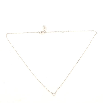 Cartier Diamants Legers Necklace 18K White Gold with Diamond Small