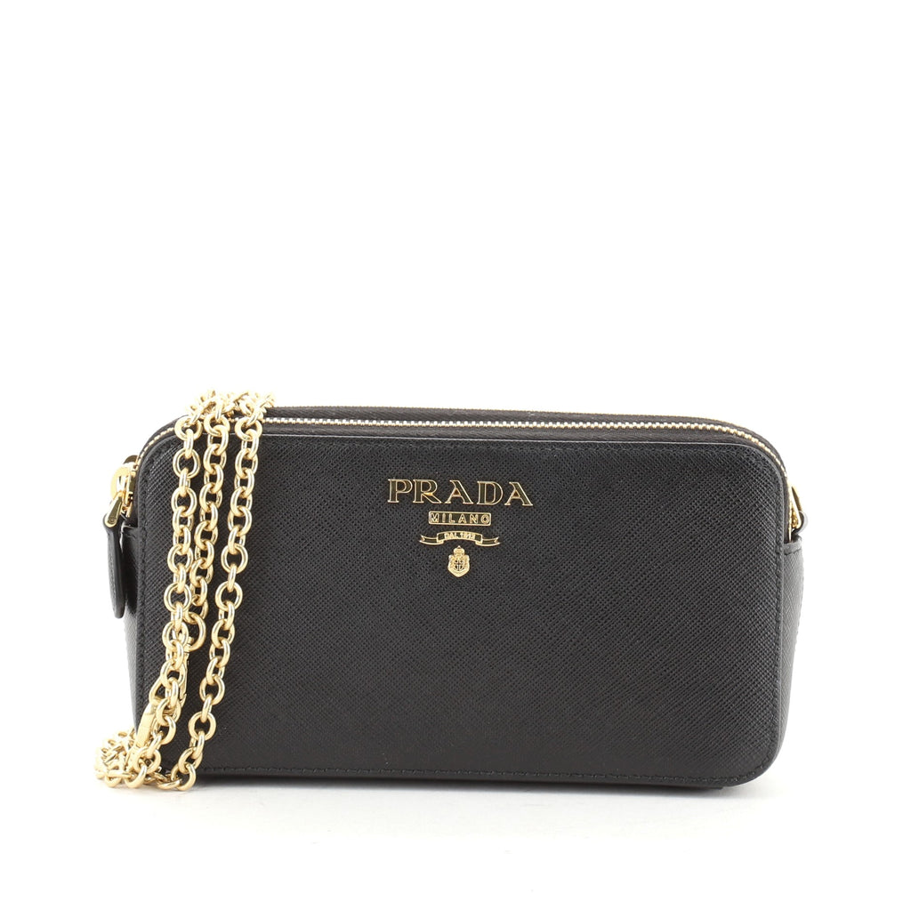 Prada Saffiano Wallet on Chain Bag – Beccas Bags