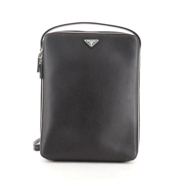 Prada Brique Backpack Saffiano Leather