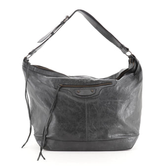 Balenciaga Courier Hobo Classic Studs Leather XL