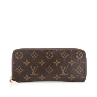 Louis Vuitton Clemence Wallet Monogram Canvas