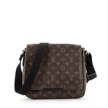 Louis Vuitton District Messenger Bag Macassar Monogram Canvas PM