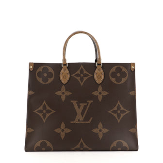Louis Vuitton OnTheGo Tote Limited Edition Reverse Monogram Giant GM