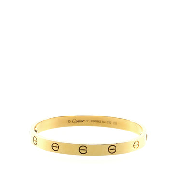 Cartier Love Bracelet 18K Yellow Gold