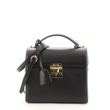 Mark Cross Sara Top Handle Bag Leather Medium