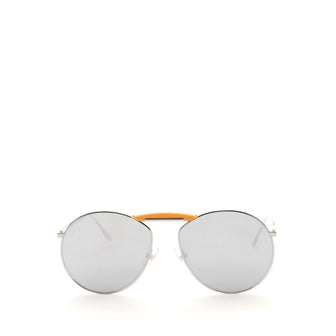 Fendi Gentle Fendi No.2 Aviator Sunglasses Metal