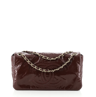 Chanel Lipstick Flap Crossbody Bag Patent Vinyl Small