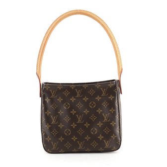 Louis Vuitton Looping Handbag Monogram Canvas MM