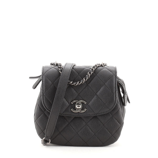Chanel Quilted Waiter Small Flap Bag