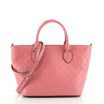 Gucci Signature Convertible Tote Guccissima Leather Medium