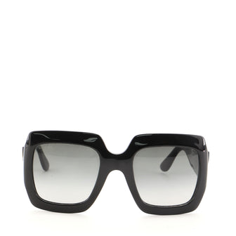 Gucci Interlocking G Oversized Square Sunglasses Acetate