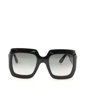 Gucci Interlocking G Oversized Square Sunglasses Acetate