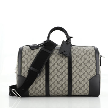 Gucci Convertible Duffle Bag GG Coated Canvas Medium
