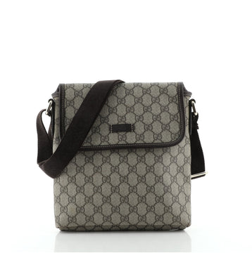 Gucci Flap Messenger GG Coated Canvas Small