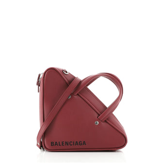 Balenciaga Chain Triangle Duffle Bag Leather XS