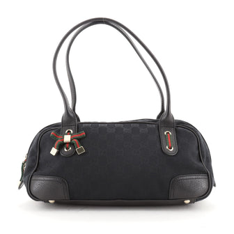 Gucci Princy Boston Bag GG Canvas Small