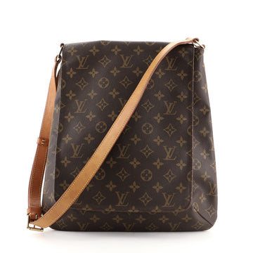Louis Vuitton Musette Salsa Handbag Monogram Canvas GM