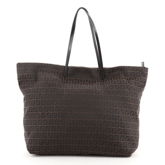 Fendi Roll Tote Zucchino Canvas Large