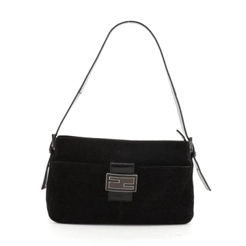 Fendi Vintage Shoulder Bag Suede Medium