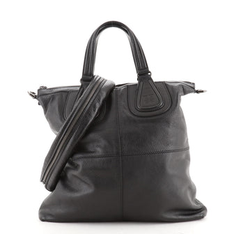 Givenchy Nightingale Flat Shopper Tote Leather