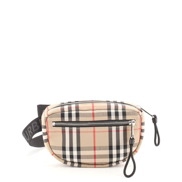 Burberry Cannon Bum Bag Vintage Check Canvas Small