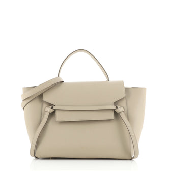 Celine Belt Bag Textured Leather Mini