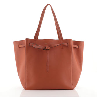 Celine Phantom Tie Cabas Tote Leather Medium