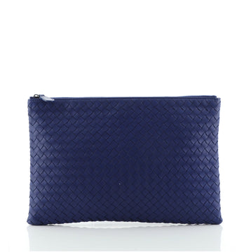 Bottega Veneta Zip Pouch Intrecciato Nappa XL