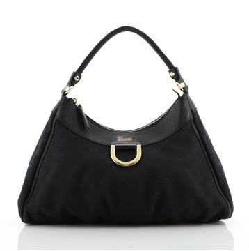Gucci D-Ring Hobo GG Canvas Large