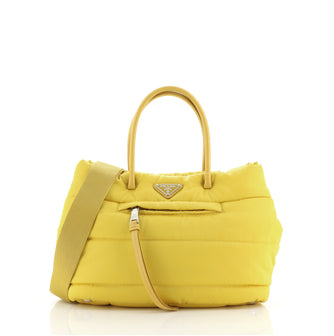 Prada Bomber Tote Tessuto Small