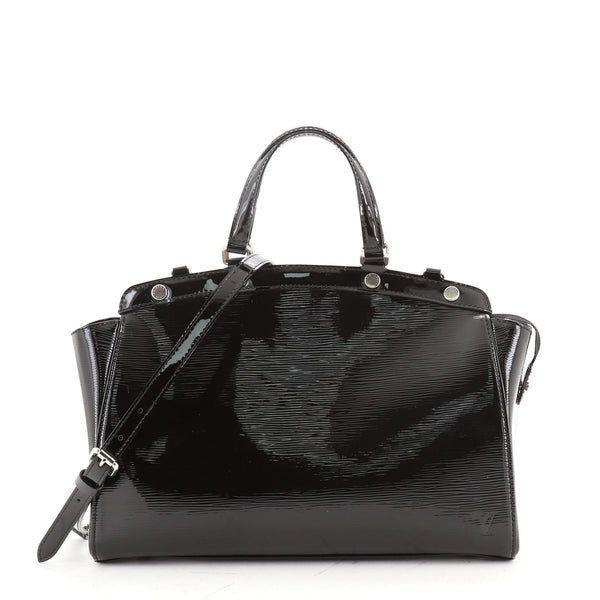 Louis Vuitton Brea Handbag Electric Epi Leather MM Black 6376397