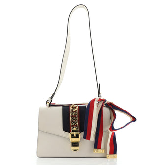 Gucci Sylvie Shoulder Bag Leather Small
