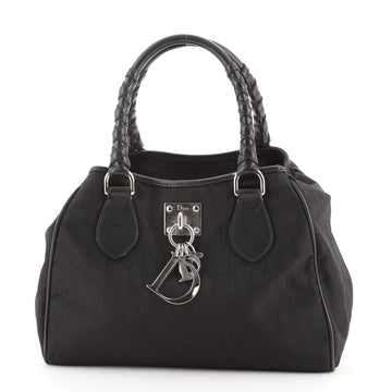 Christian Dior Lovely Tote Diorissimo Canvas Medium