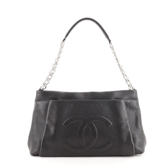 Chanel CC Tuck Tote Caviar Medium