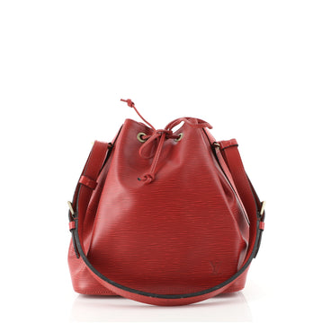 Louis Vuitton Petit Noe Handbag Epi Leather