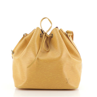 Louis Vuitton Petit Noe Handbag Epi Leather