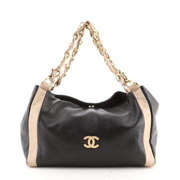 Chanel Vintage Olsen Shoulder Bag Lambskin Small