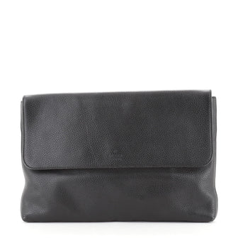 Gucci Portfolio Clutch Leather Large