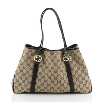 Gucci Twins Tote GG Canvas Medium