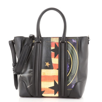 Givenchy Lucrezia Convertible Tote Printed Coated Canvas Medium