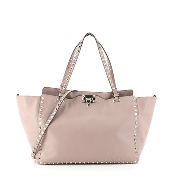 Valentino Rockstud Tote Soft Leather Medium
