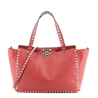 Valentino Rockstud Tote Soft Leather Medium
