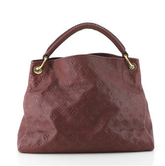 Louis Vuitton Artsy Handbag Monogram Empreinte Leather MM