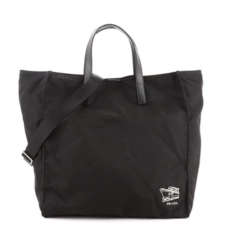 Prada Convertible Tote Tessuto Large