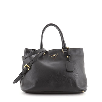 Prada Convertible Shopping Tote Vitello Daino Medium