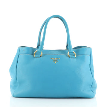 Prada Convertible Shopping Tote Vitello Daino Medium