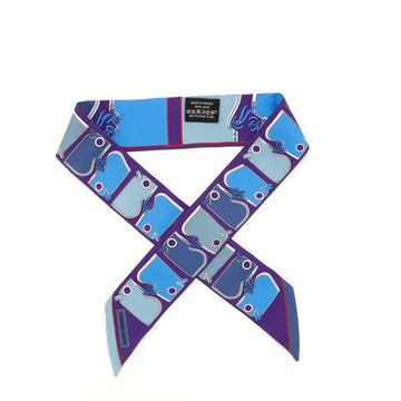 Hermes Camails Twilly Printed Silk